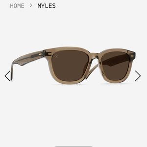 Raen Myles Unisex Sunglasses in “Ghost”